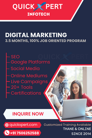Digital Marketing Training Syllabus & Job Oriented Course