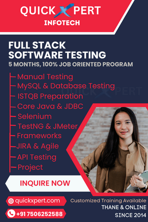 Software Testing Training Syllabus & Job Oriented Course